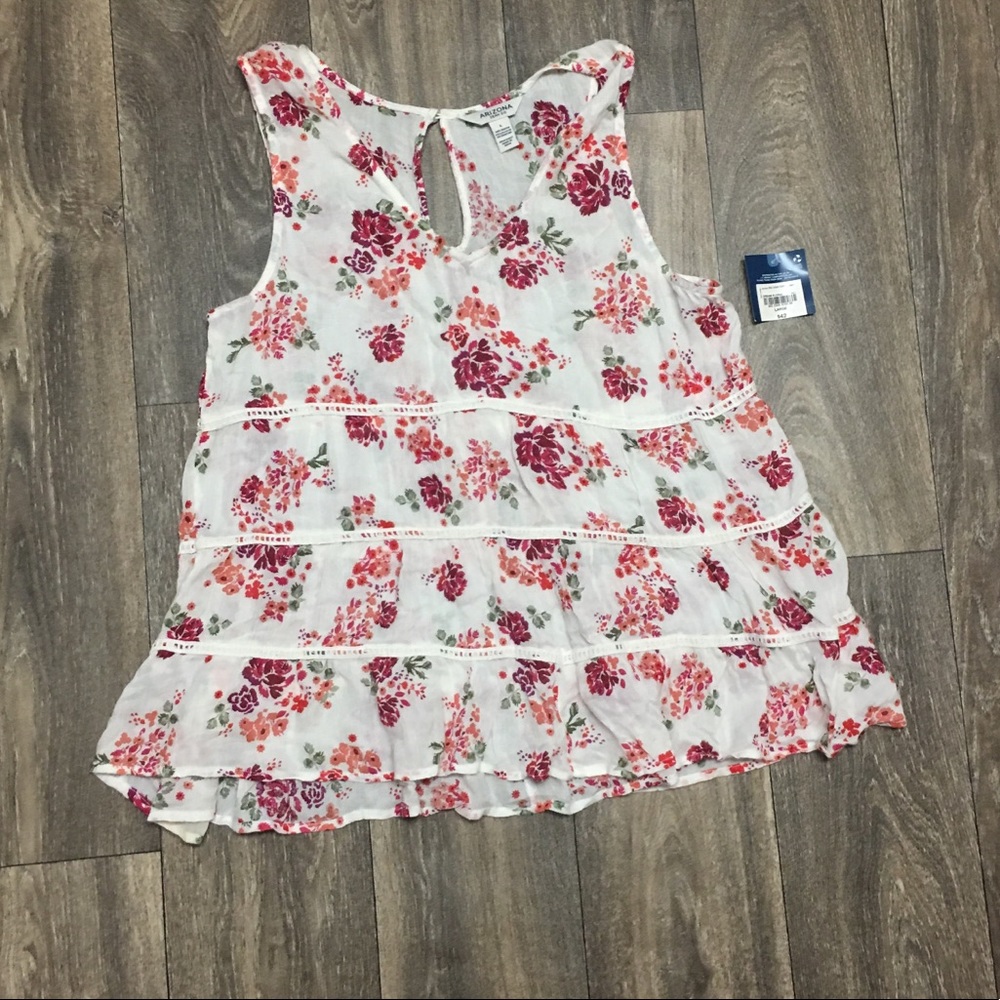 Floral tank top